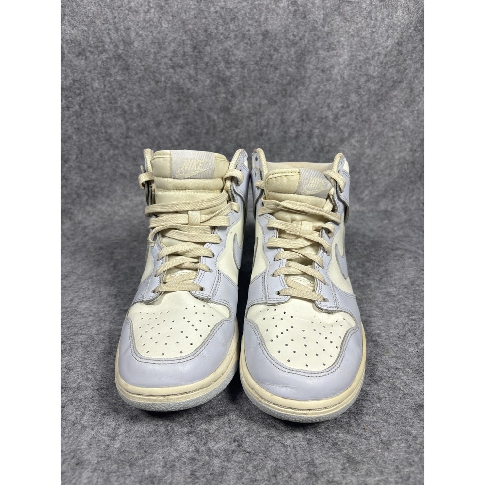 Nike Dunk High Football Grey Sneakers 7 Sail/Football Grey Leather High Top